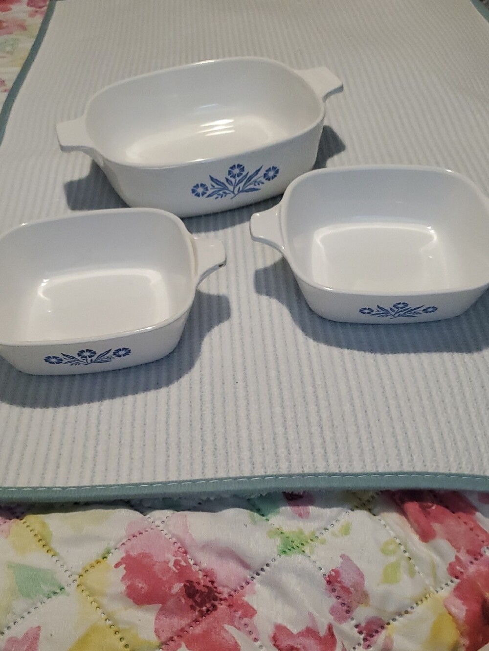 Corningware White Petite Pan with Black Logo Mark